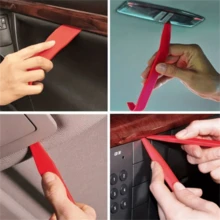 Juego de herramientas de desmontaje y montaje de automóviles, juego completo de piezas de automóviles, caja de herramientas de reparación de automóviles, manual profesional de desmontaje y mantenimiento de audio, juego de herramientas de desmontaje - Rojo - Ver 6