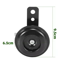 NetHong 2xHORN 12V Waterproof Loud 105dB Universal Motorcycle Car UTV ATV Boat Auto Bike - Black - View 6