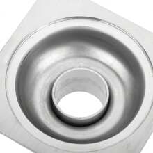 Stainless Steel Drain 10x10 Bathroom Lavatory Resistant Safe Hygienic Balcony Garden Yard Durable - 銀色 - 查看 10