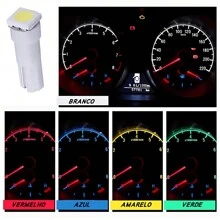T5 Penguin Dashboard Lamp For Fiat Brava 10 Pieces - 白色 - 查看 8