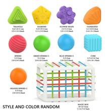 Jouets Montessori pour enfants d'1 an, cube d'activités pour bébé, jouet de tri des formes, jouets d'apprentissage et de développement pour tout-petits, cadeaux d'anniversaire pour filles et garçons
