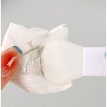 1 件迷你便携式硅胶面膜刷，用于美容护肤，盒装，泥面膜刷，用于面部护理 - 彩色 - 查看 8