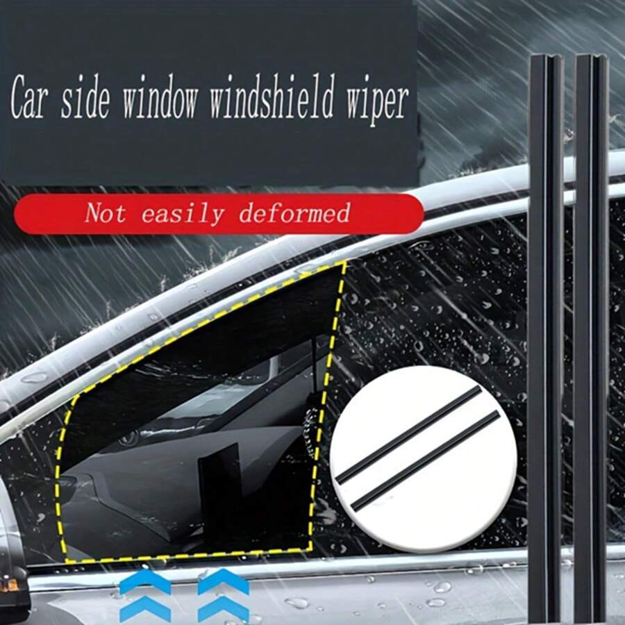 2pcs/Set Rubber Car Side Window Windshield Wipers Wiper Blades For
