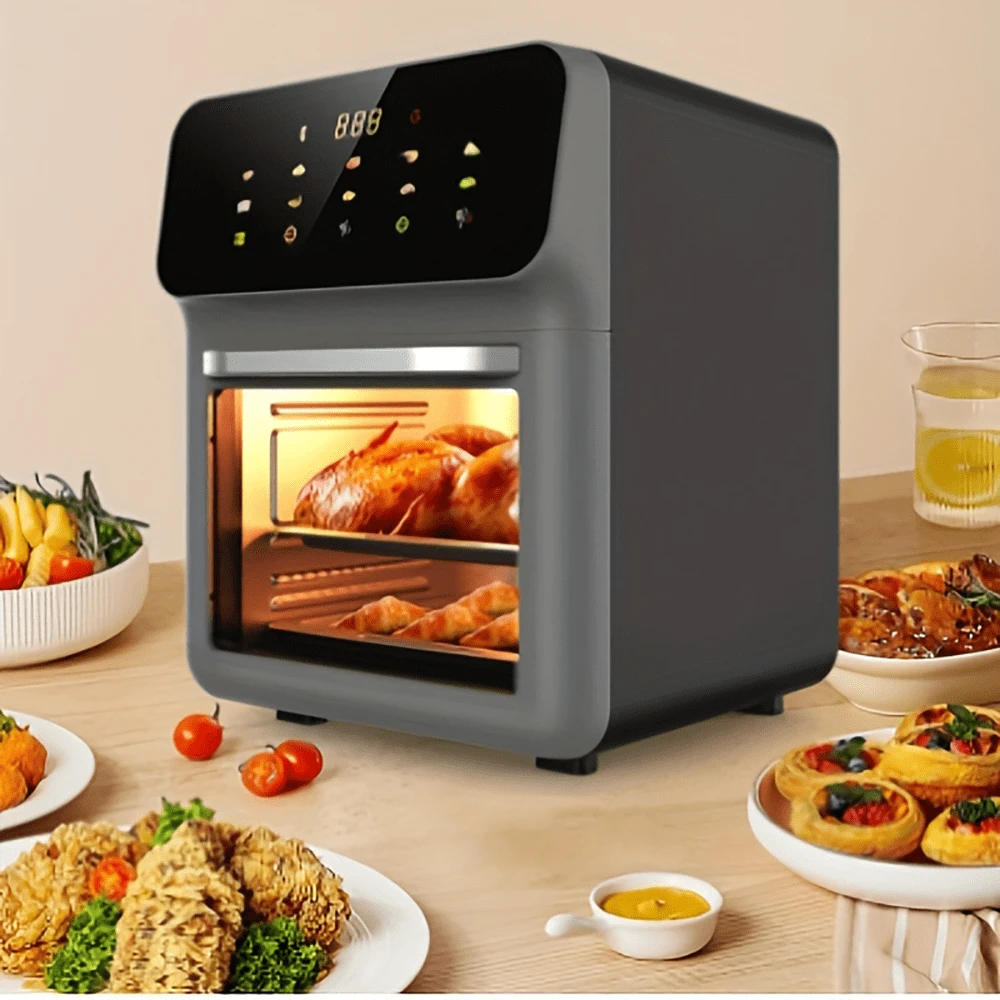 Air Fryer Oven Digital 18L Large Oil Free Touch Screen 1800W Mini Oven