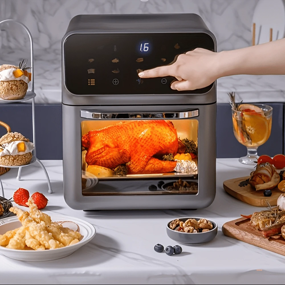 Air Fryer Oven Digital 18L Large Oil Free Touch Screen 1800W Mini Oven