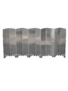 1 tấm chắn gió bếp gas cắm trại ngoài trời dã ngoại nấu ăn màn chắn gió bằng hợp kim nhôm màn chắn gió bếp cắm trại ngoài trời gấp gọn màn chắn gió 10 tấm nhôm di động cắm trại nấu ăn màn chắn gió đồ nấu ăn bếp màn chắn gió bếp hợp kim nhôm có túi rút cho đầu đốt cắm trại màn chắn gió bếp cắm trại di động màn chắn gió gấp gọn ngoài trời dã ngoại BBQ đầu đốt gas màn chắn gió bảo vệ - Bạc - Xem 11