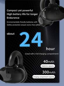 Lenovo Tai nghe EA330 TWS Tai nghe mở HiFi Stereo Tai nghe thể thao Tai nghe nhét tai HD Micrô Gọi điện Kẹp tai - Một cỡ - Xem 8