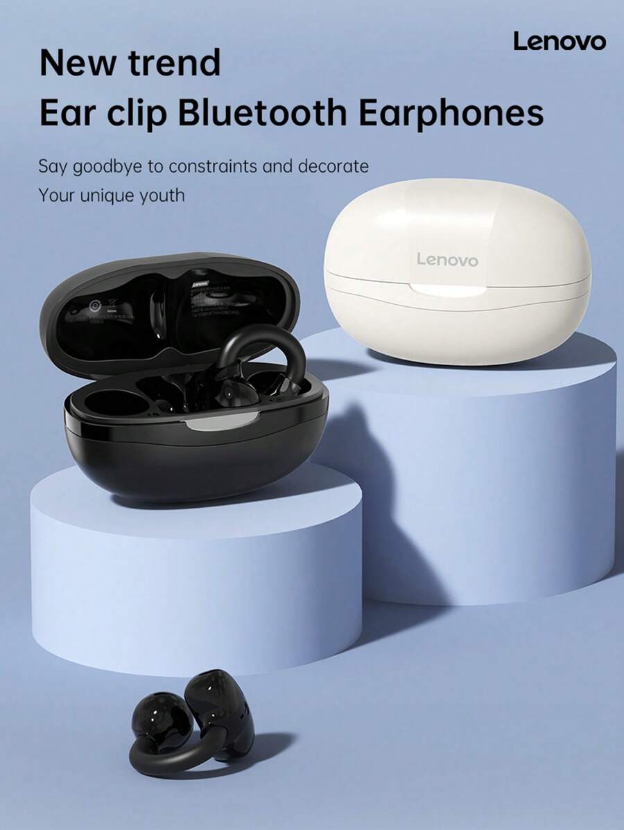 Lenovo Tai nghe EA330 TWS Tai nghe mở HiFi Stereo Tai nghe thể thao Tai nghe nhét tai HD Micrô Gọi điện Kẹp tai - Một cỡ - Xem 1