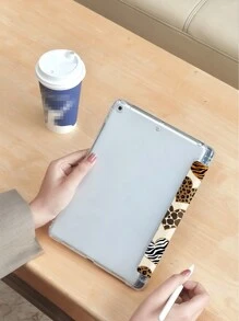 Ayotu 1pc Cute Animal Print Protective Case, Compatible With Samsung, Apple, Kindle EBook Tablets. The Case Has A Pen Slot And Supports Automatic Sleep/Wake Function. - Multicolor - View 3
