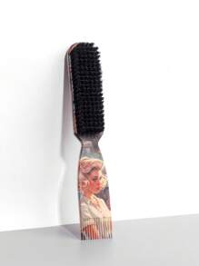 1支大号黑色胡须刷，软毛梳，颈部除尘刷，多功能男士面部胡须造型刷，返校季、旅行度假必备，女士美发配件，刷子，发梳，边缘梳，梳发，梳子，梳发，解结刷，球形刷，迷你发梳，发梳套装，木梳，发梳，背梳，造型刷，卷发刷，边缘梳，梳子，梳发，发梳套装，梳发，卷发梳，解结刷，女士发梳，头发，旅行，美发产品，美发工具，美发用品，理发师，理发师配件，理发店，美发设备 - 彩色 - 查看 15