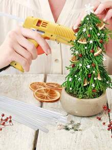 2 Kg Barras De Silicon Delgado Transparente Para Pistola - traslúcido - Ver 4