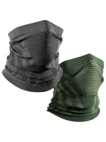 1 pièce Équipement de protection hivernal Couvre-chef pour hommes et femmes, coupe-vent, absorbant la transpiration, séchage rapide, équipement de sport extérieur, masque de cyclisme et de protection solaire
