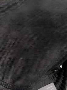 Puma 跑步訓練透氣運動休閒七分褲 - 黑色 - 查看 6