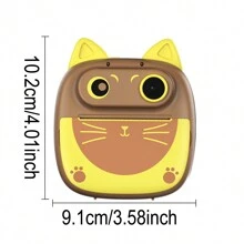 多功能儿童玩具相机，儿童双摄像头即时打印，高清屏幕儿童即时打印相机，圣诞节生日礼物，画笔 DIY，音乐播放，多种滤镜，益智游戏，高清视频录制记录您孩子的美好童年，适合 3 4 5 6 7 8 9 10 岁女孩和男孩，幼儿便携式旅行玩具，打印纸 - 多色 - 查看 11