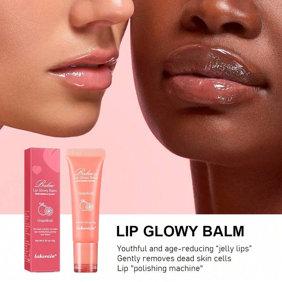 Lip Glowy Balm, Highly Moisturizing For Dry Cracked Lips Lighten Dark
