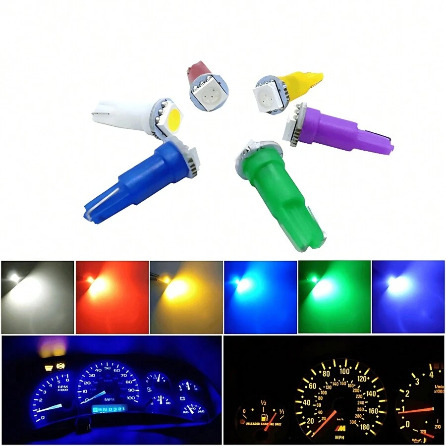Penguin T5 Led Bulb Unit 1 Led Panel Car Motorcycle Truck - 綠色 - 查看 1