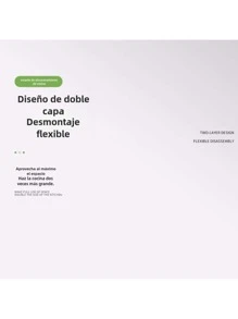 Escurridor de Platos Escurridor de Platos Escurridor de Platos con Bandeja de Goteo, Escurridor de Platos con Soporte para Utensilios, 2 Niveles para Almacenamiento en encimera - Negro - Ver 8