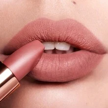 Mini Size Charlotte Tilbury Mini Pillow Talk Lipstick & Liner Set Color: Pillow Talk   - 0.02 Oz/ 0.8 G Lip Cheat Lip Liner In Pillow Talk (Nude Pink)  - 0.05 Oz/ 1.5 G Matte Revolution Lipstick In Pillow Talk (Nude Pink) - Pillow Talk - nude pink - View 5