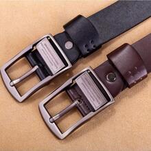 COOLERFIRE Thắt lưng da nam thời trang kim loại hợp kim khóa cài dành cho người lớn thương hiệu sang trọng quần jean công sở thường ngày thắt lưng nam thương hiệu dây đeo - Nhiều màu - Xem 8