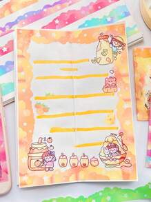 1 卷随机可爱云朵装饰遮蔽胶带，适用于剪贴簿 - 彩色 - 查看 4