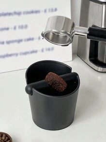 1 pièce Boîte de démoulage des résidus de café, Récipient à résidus de poudre de bar à café, Poubelle d'élimination des résidus d'équipement à café expresso, Retour à l'école