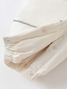 Balabala 婴儿连体衣外套 新品 婴儿冬季防风保暖 - 白色 - 查看 8