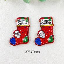 5 cái/6 cái/11 cái Acrylic in Ông già Noel, Người tuyết, Cây kẹo, Tuần lộc Bộ sản phẩm Giáng sinh DIY Mặt dây chuyền & Bùa trang trí để làm đồ trang sức - Nhiều màu - Xem 10