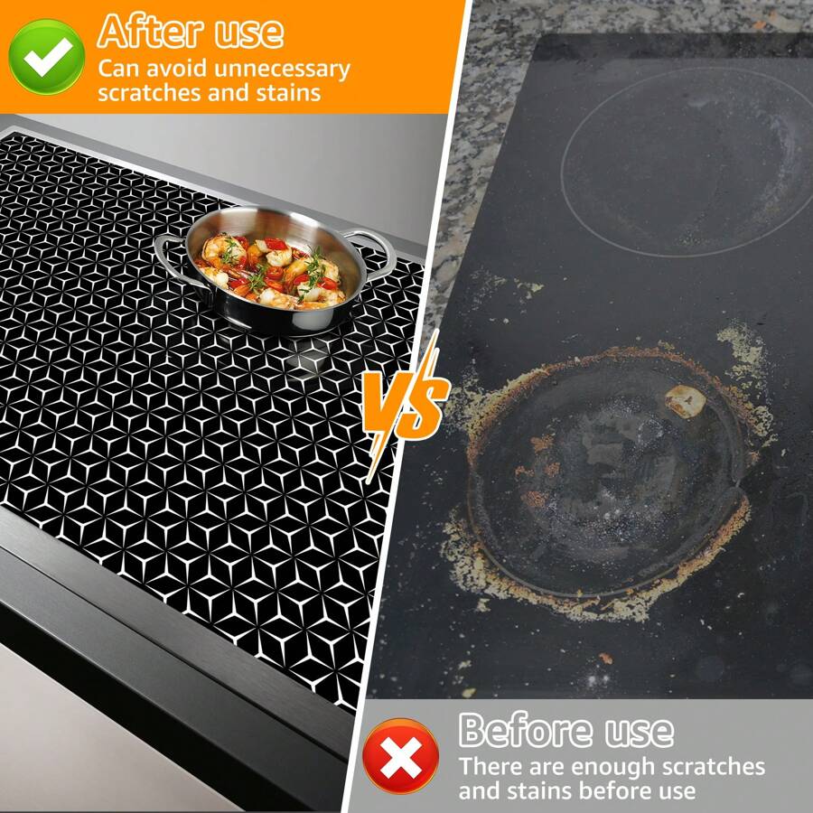 Induction Cooktop Mat Silicone Induction Cooker Covers HeatResistant