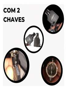 Premium Padlock Anti-Theft Chain Motorcycle Bike Gate Lock - 紅色 - 查看 2