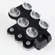 360 Degree Universal Adjustable Multi-Angle Suction Cup Cell Phone Holder - màu đen - Xem 1