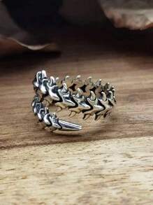 1 chiếc nhẫn hở hình học cổ điển Exaggerate cho nam làm quà tặng tiệc - Nhiều màu - Xem 1