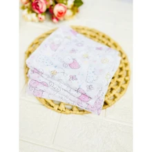 Kit 5 Units Baby Cloth Diaper Minasrey 60x60cm 100% Cotton - nữ tính - Xem 2