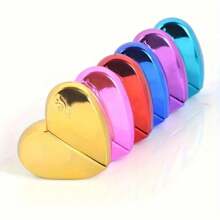 2 piezas de color aleatorio + 2 accesorios (incluye 1 embudo, 1 pajita) Botella vacía de forma de corazón de 0.85oz para perfume/cosmético, botella recargable con bomba para viaje, regalo del Día de San Valentín, decoración de boda, botella de perfume