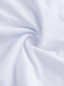 5pcs/Pack Men's Briefs With Waistband, White Color Men's Underwear With MEN Letter Logo Print