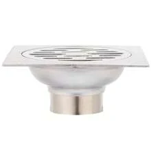 Stainless Steel Drain 10x10 Bathroom Lavatory Resistant Safe Hygienic Balcony Garden Yard Durable - 銀色 - 查看 11