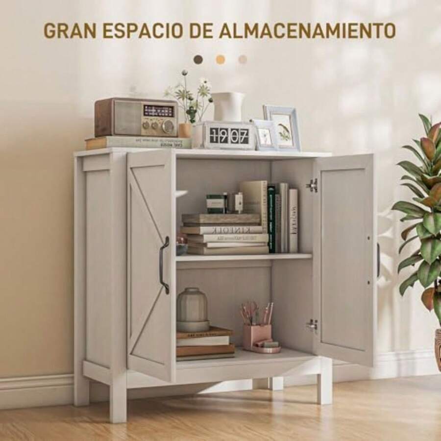 Aparador para Salón Moderno Mueble de Salón con Estante Ajustable y