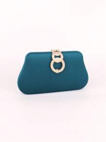 Sac à main boîte  rouge bordeaux pour femmes avec boucle en métal et diamants, nouveau pour l'automne et l'hiver. Sac de soirée de luxe, pochette adaptée aux fêtes, mariages, événements formels, robes de soirée, robes de demoiselle d'honneur, cadeaux d'anniversaire pour femmes
