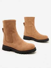 Royalfashion -Ghebimma de damă din piele intoarsa