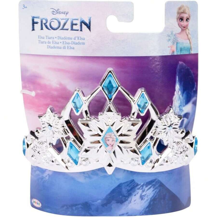 | Corona Tiara Elsa Frozen Disney - Corona Tiara Elsa Frozen Disney Licencia Oficial - Diseño Brillante Y Elegante - Ideal Para Juegos De Imaginación - Perfecta Para Fiestas Y Disfraces - Perfecta Para Pequeñas Fans De Elsa - Envío GRATIS ✅ Entrega 24/48H A España (Península) - Multicolor - Ver 1