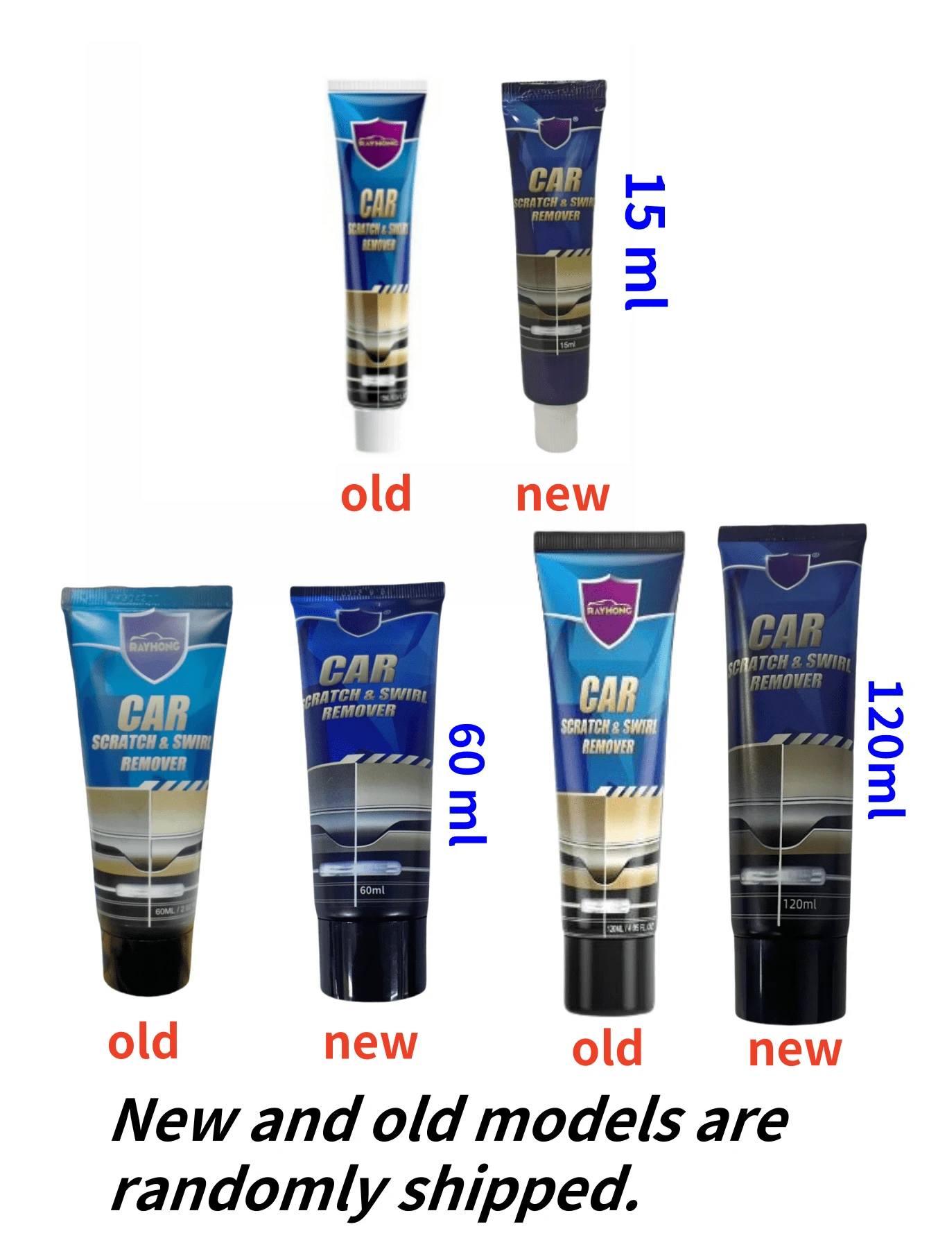 Car Scratch Repair Paste, Automotive Care Renewal Paint Scratch Scuff