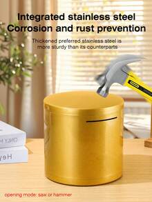 1 件畅销马卡龙色存钱罐，DIY 和储蓄工具，实现财务自由的梦想基金，圣诞礼物，儿童玩具， - 均碼 - 查看 13