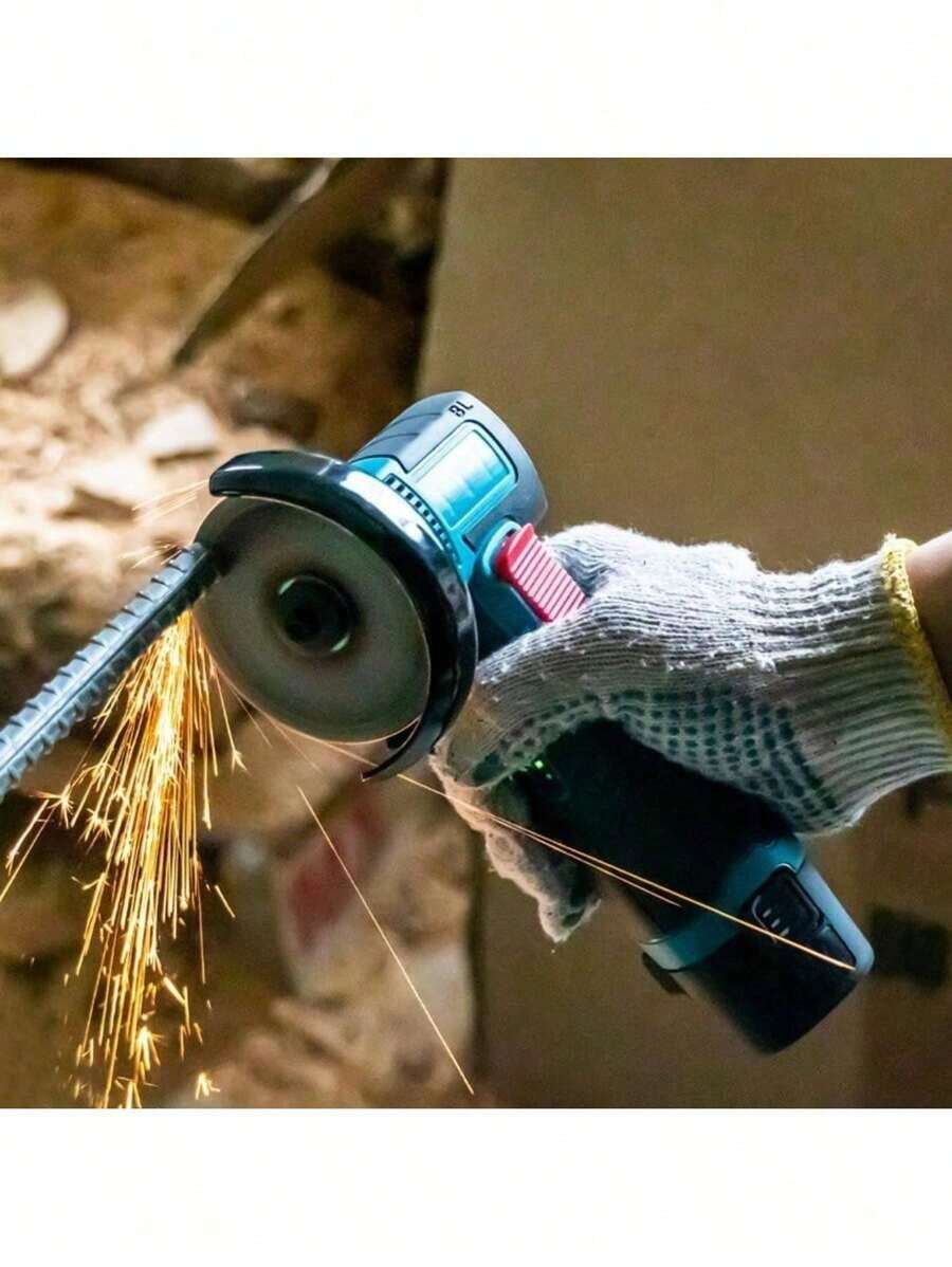 Portable Electric Ceramic Cutting Angle Grinder - US A Type Plug(110-127V) - View 1