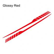 汽车贴纸车身侧贴套件适用于汽车造型膜防水乙烯基贴花装饰外部汽车改装配件 - 140x7cm/55.11x2.75inch - 查看 13