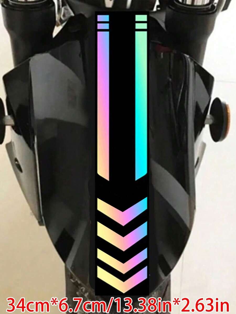 彩色/黑色/白色機車電動車貼紙 - 彩色 - 查看 1