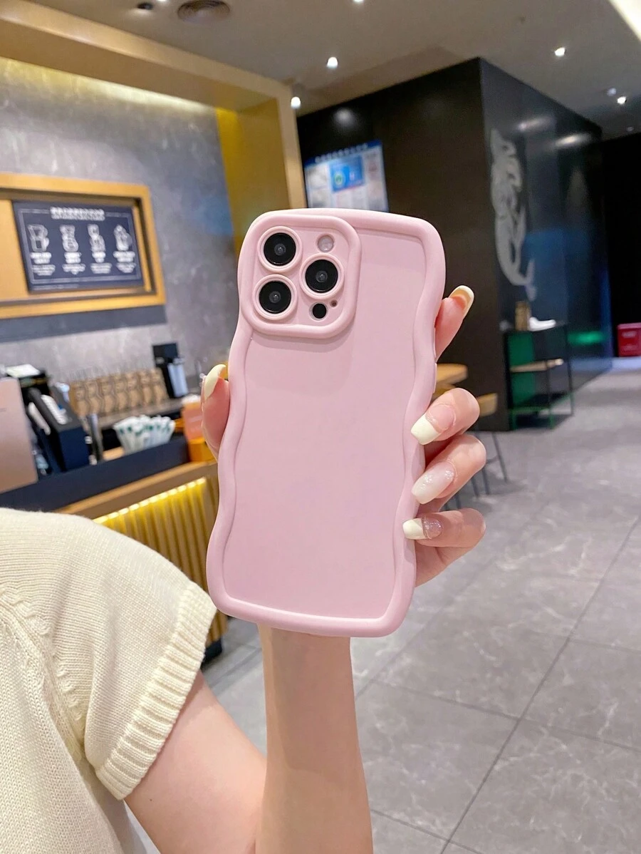 1 件 Wave 柔软保护相机盖防摔手机壳适用于 Apple、/Galaxy、Infinix、Redmi、OPPO、VIVO、Realme 防水防震防刮