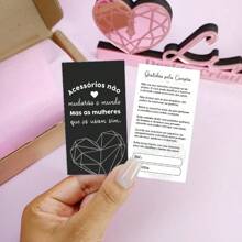 50 Units Warranty Care Card With Accessories - Various Colors - Ready For Delivery - màu đen - Xem 1