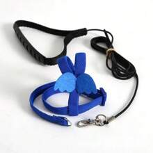 鸟牵引绳可调节鹦鹉鸟背带牵引绳套装防咬训练背带鹦鹉户外飞行绳玄凤鹦鹉小鸟用品 - 彩色 - 查看 16