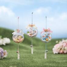 Miniso 1pc Disney Ufufy Flower Series Surprise Blind Box, Random Style Collection Pendant Decor - Cute Wind Chime Toy, Suitable For Home Decoration And Holiday Gifts - Multicolor - View 2