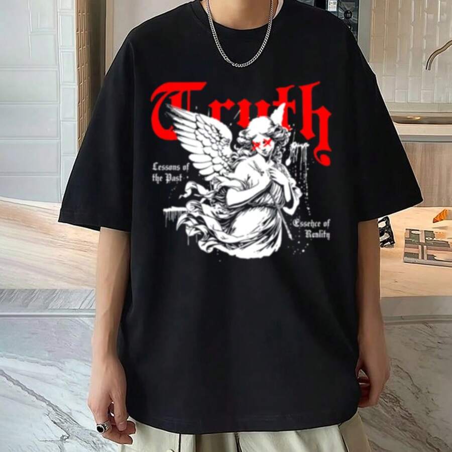 T-Shirt T-Shirt "Cruth" - Đỏ - Xem 1
