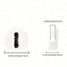 Acrylic Letter Beads Jewelry Making Kit - 100/200/300/500/800/1000/2000pcs, Bohemian Style DIY Bracelets, Necklaces, Keychains With Letter Charms, DIY Craft Supplies - Mixed Hollow Letter Beads With Game & Friendship Themes - Black and White - View 11